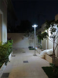 Example of powerful solar LED courtyard light